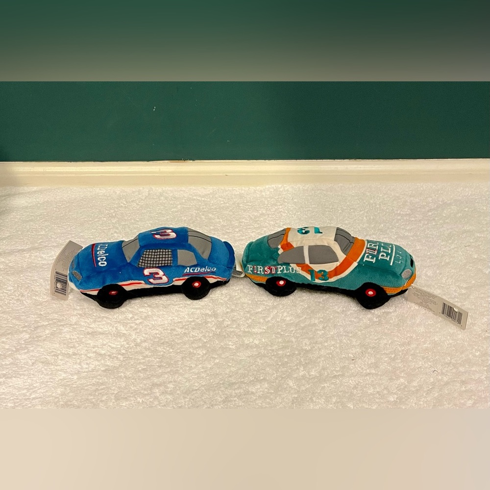 Lot of 4 NASCAR Beanie Racers #3, #13, #42 & #46. Displayed only.• - Picture 3 of 12